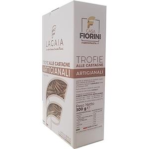 CASA FIORINI DAL MILLENOVECENTOSESSANTAS Trofie alle CASTAGNE 300gr - Specialità ligure - Pasta secca Artigianale 100% Italiana