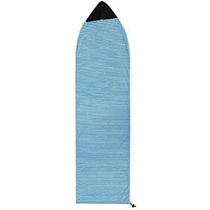 Faderr - Copertura leggera per calzini da surf, ad asciugatura rapida, leggera, accessori per tavola da surf, tavola rigida, bordo corto (blu, dimensioni: 200 x 50 cm)