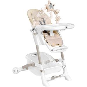 CAM Il Mondo del Bambino - art.S2400/C260 - Seggiolone Istante - made in Italy - ideale da 0 a 36 mesi - ORSO LUNA