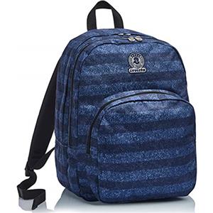 Invicta Zaino BENIN M, Doppio Scomparto, Blu, Tasca porta pc, Per ragazzi e ragazze, Adulti, Scuola, Tempo libero