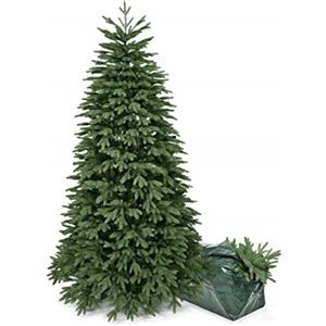 Bop Albero Di Natale Urano, 210 Cm, Con Borsa Porta Albero. Fogliame In PE (polietilene) Real Touch e PVC, Folto Realistico e Naturale, Facile Da Montare: Apertura Dei Rami Ad Ombrello