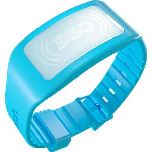 BIEMMEFARMA Snc The Bug Watch Kids Mosquito Braccialetto Insettorepellente Blue Lagoon - Formula Naturale, Deet Free, Resistente fino a 360 Ore