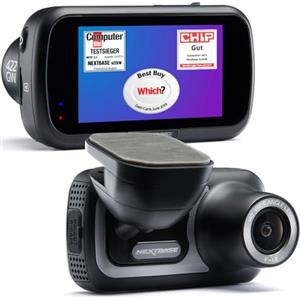 Nextbase 422GW - Telecamera Dash Series 2 - Full HD 1440p / 30fps DVR Cam - Moduli di registrazione anteriore e posteriore - Angolo di visione ampio 140 ° - Wi-Fi e Bluetooth - Alexa integrato - GPS