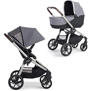 BABY JOGGER City Sights carrozzina e passeggino due in uno con seduta reversibile, sistema compatto e leggero, adatto a tutti i terreni, fino a 22 kg Dark Slate