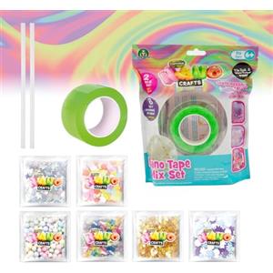 Giochi Preziosi Nano Craft - Nastro Nano Tape Colorati per Creare Bolle Decorate, Include Cannucce e Decorazioni, Ideale per Bambini a Partire da 6 Anni