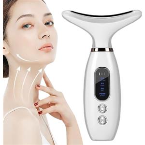 Jubepk Massaggiatore viso elettrico | Massaggiatore viso elettrico | Lifting elettrico per massaggiatore viso | Massaggiatore viso collo, dispositivo di ringiovanimento della pelle per sollevare e rassodare