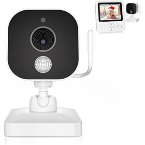 OBVHNUA Fotocamera 2,8 pollici baby monitor fotocamera aggiuntiva baby monitor senza schermo