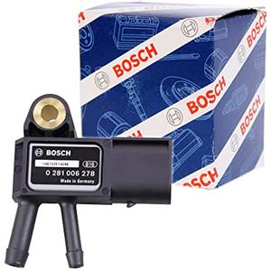 BOSCH Sensore di Pressione Gas di Scarico 0 281 006 278 per Mercedes