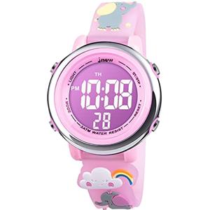 Vicloon Orologio Digitale per Bambini, Orologio da Polso per Ragazzi e Ragazze, Polso unicorno, Cartoni 3D Waterproof Retroilluminazione a 7 Colori, Regalo di Natale Regali per Ragazzi e Ragazze