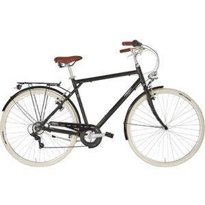 Alpina Bike, Bicicletta Trekking 6v Uomo Bonneville, Nero, 28, Alluminio