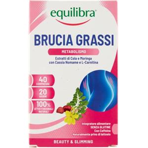 Equilibra Perdita di Peso Brucia Grassi Integratore Equilibrio Peso Corporeo 40 Compresse