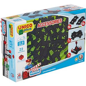 Unico accessori trenino: binari e passaggi al livello