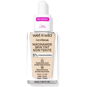 Wet n Wild Bare Focus Fondotinta con Niacinamide - Idratante Leggero 32 ml Tonalità Fair