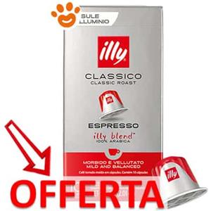 Illy Caffè Capsule Nespresso - Classico - Confezione Da 10 Capsule - CONFEZIONE RISPARMIO