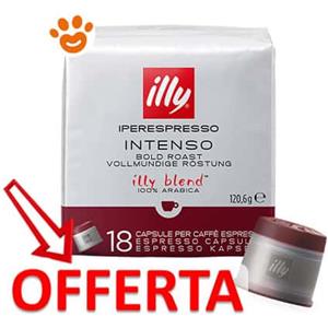 Illy Caffè Capsule Iperespresso - Intenso - Confezione Da 18 Capsule - CONFEZIONE RISPARMIO