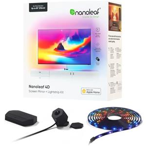 Nanoleaf Kit 4D Screen Mirror e Kit Lightstrip per TV