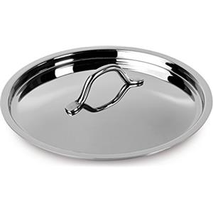 Lagostina Every - Coperchio, Accessorio per Pentole e Preparazione Cucina, Acciaio Inox 18/10, Argento, 24 cm