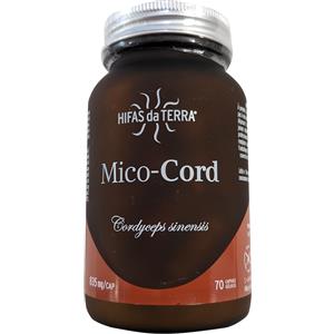 Hifas da Terra Mico Cord - Integratore di Cordyceps e Vitamina C - 70 Capsule per Sostegno Metabolico e Difese Naturali