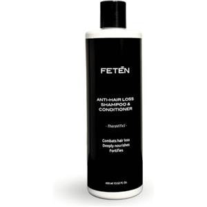 FTN FETEN FETEN Shampoo Anticaduta per Uomo 400 ml, Lozione e Balsamo Volumizzante per Capelli Fini e Delicato, Trattamento Rinforzante Anti Caduta e Ricrescita, Shampoo Professionale per Lavaggi Frequenti