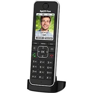 AVM FRITZ!Fon 20002964 C6 Black Téléphone DECT Identification de l'appelant Noir