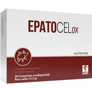 NACROS Epatocel Ox - 30 Compresse per il Supporto della Funzionalità Epatiche