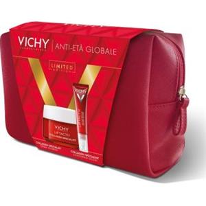 Vichy Liftactiv Cofanetto Regalo Natale 2024 - Crema Giorno 50ml Contorno Occhi 15ml per un Trattamento Anti-Età Globale