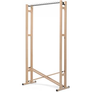 FOPPA PEDRETTI APPENDIABITI PIEGHEVOLE SNAKE LEGNO NATURALE, L - SNAKE 90 CM