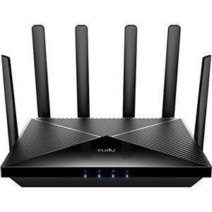 Cudy Router WiFi 4G LTE Cat 12, Qualcomm Chipset, Router modem LTE, Router cellulare Dual SIM 4G, WiFi Dual Band AC1200, 4 porte Gigabit, OpenVPN, WireGuard, Blocco banda, TTL, LT12