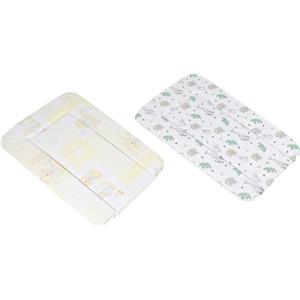 Poupy Fasciatoio da viaggio per bambini con bordi rialzati, per garantire una maggior sicurezza durante il cambio pannolino