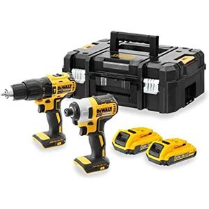 DEWALT DCK2060D2T-QW KIT DE HERRAMIENTAS DE BATERÍA DE 18 V