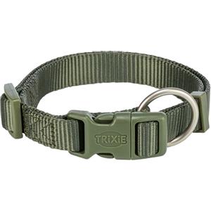 Trixie Collare Premium Verde Oliva Regolabile XXS-XS 15-25 cm