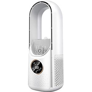 ARIOU Ventilatore Senza Pale, Ventilatore Senza Pale per Aria condizionata, Ventilatori Portatili Senza Pale a 6 velocità, Ventilatore Senza Pale umidificante, Ventilatore Senza Pale