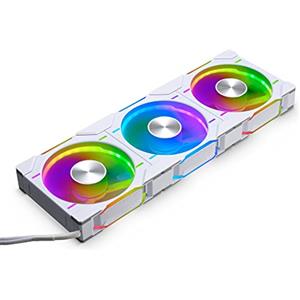 Phanteks D30 PWM Regular Airflow D-RGB Lüfter, confezione da 3-120 mm, bianco