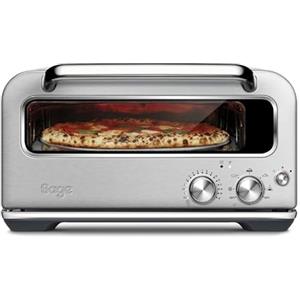 Sage - The Smart Oven Pizzaiolo - Forno per Pizza - Prestazioni da Forno a Legna - Acciaio Inox Spazzolato