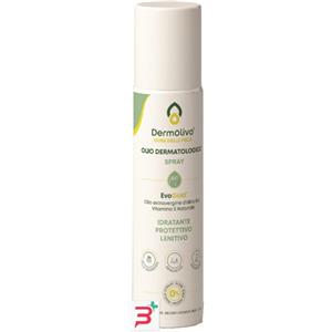 Dermolivo Olio Dermatologico Spray 100 ml - Idratante con Olio Extravergine di Oliva e Vitamina E
