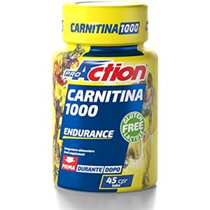 ProAction Carnitina 1000 - Barattolo da 45 compresse