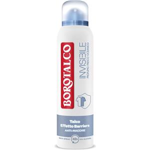 Borotalco Deodorante Spray Invisibile 150ml - Fresco Oceanico, Efficacia contro Aloni e Odori