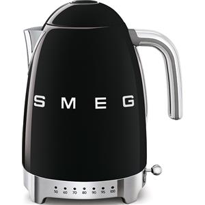 SMEG BOLLITORE ELETTRICO CON TEMPERATURA VARIABILE, KLF04 NERO