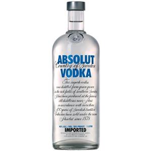 Absolut Vodka 40° Lt1 Classica