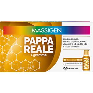 MARCO VITI FARMACEUTICI SpA MASSIGEN PAPPA REALE 10FL 25ML