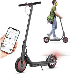 PLAYBIK Monopattino Elettrico, Scooter Elettrico, 10Ah con 25-30 KM di autonomia, 8.5'' Pneumatici, Carico massimo 120kg,Monopattino Pieghevole Elettrico doppio sistema frenante