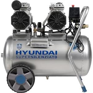 Hyundai 65706 - Compressore Senza Olio 50 L