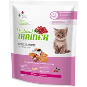 Trainer Natural Kitten Salmone - Alimento Completo per Gattini 1-6 Mesi - 300g