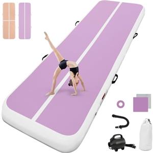 airtrack matte ginnastica artistica 15cm Alto 6M Lunghezza 150CM Larghezza tappeto ginnastica Tappetino da Ginnastica Gonfiabile Artistica Materasso Yoga Taekwondo con Pompa elettrica