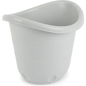 Bieco Bagnetto neonato grigio | Vasca neonato bagnetto per neonati fino a 17 kg | vaschetta bagnetto neonato | vaschetta bagnetto neonato per doccia | vasca da bagno bambini | Vasca bagnetto neonato