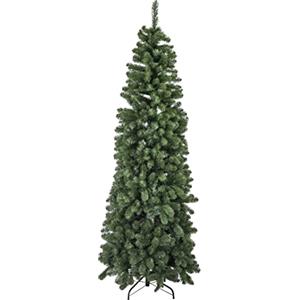 Vacchetti Giuseppe Albero di Natale Monte Vettore Slim Verde 653 Rami A Incastro, cm 180