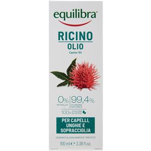Equilibra Olio di Ricino Capelli Unghie Sopracciglia 100 ml