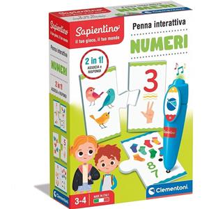 CLEMENTONI S.P.A. Clementoni Sapientino Penna Interattiva - Gioco Educativo per Insegnare i Numeri ai Bambini dai 3 Anni