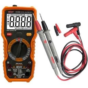 Generico MULTIMETRO TESTER DIGITALE PROFESSIONALE AC/DC IEC/EN 61010-1 CAT III 1000V CAT IV 600V