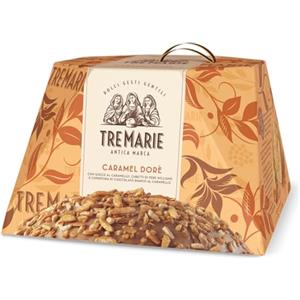 Idea Shopping Center PANETTONE TRE MARIE CARAMEL DORE' CON GOCCE CARAMELLO E CIOCCOLATO BIANCO 900 GR